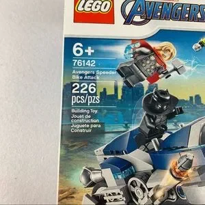 Lego Toys Lego Marvel Avengers Speeder Bike Attack 7642